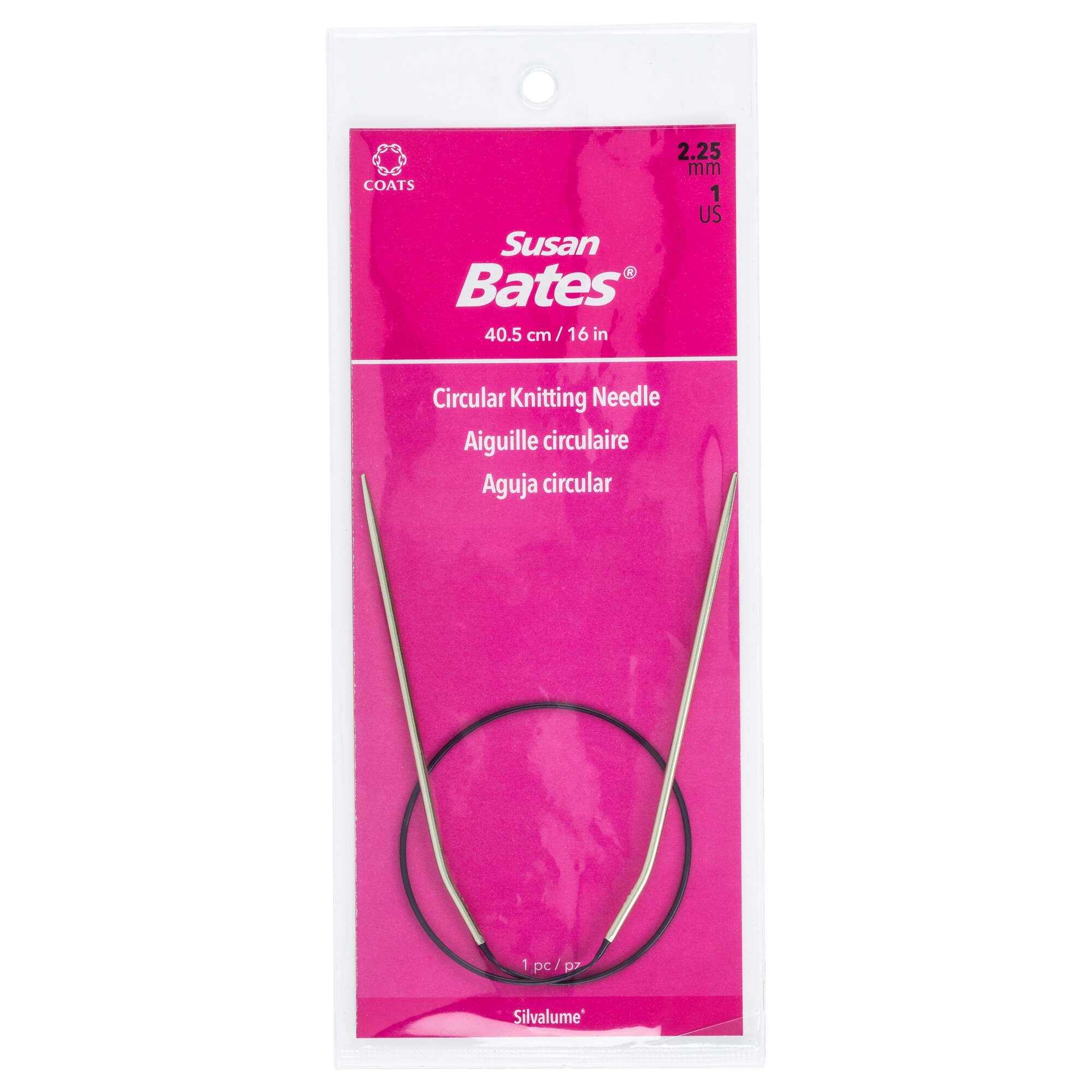 Silvalume 16" Circular Knitting Needles