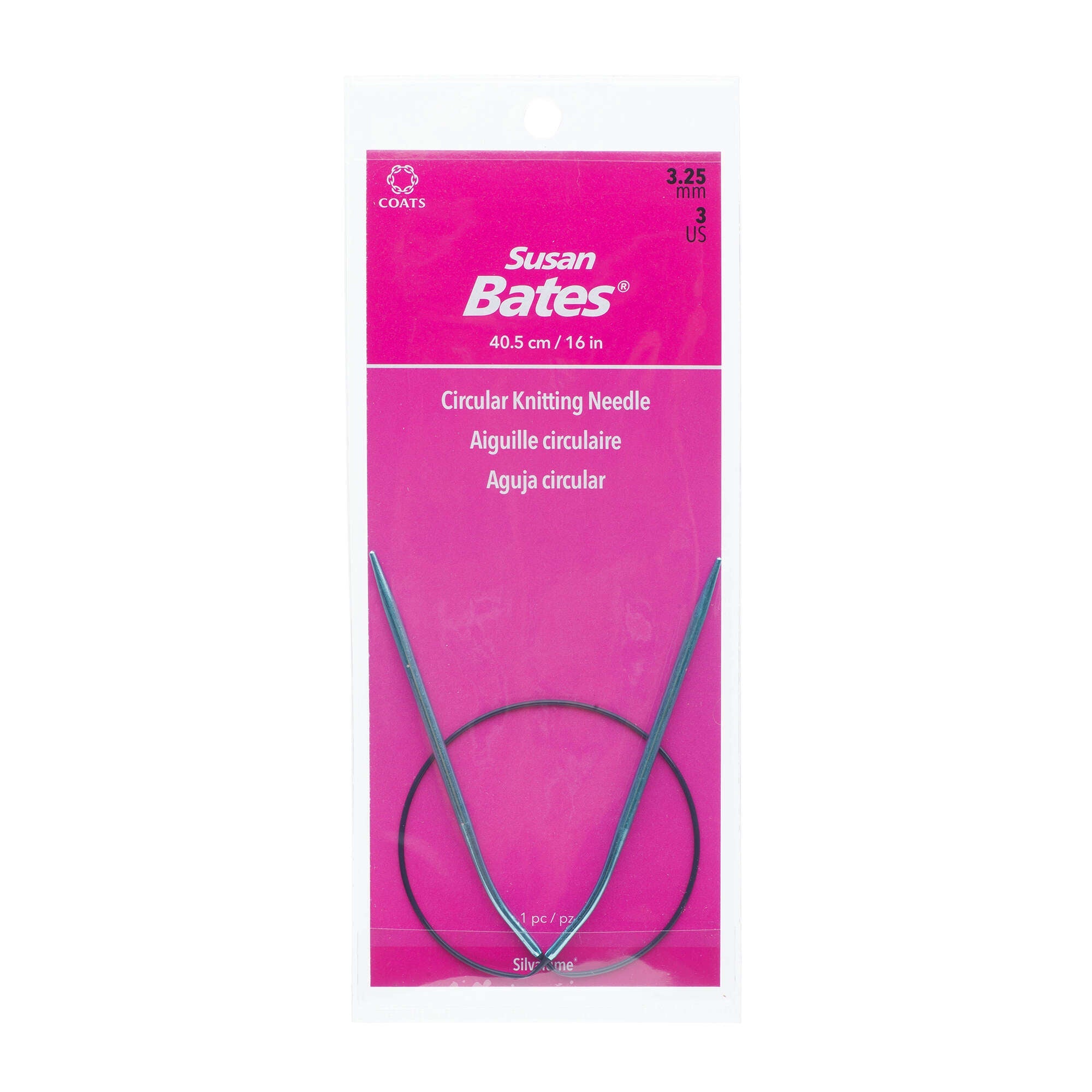 Silvalume 16" Circular Knitting Needles