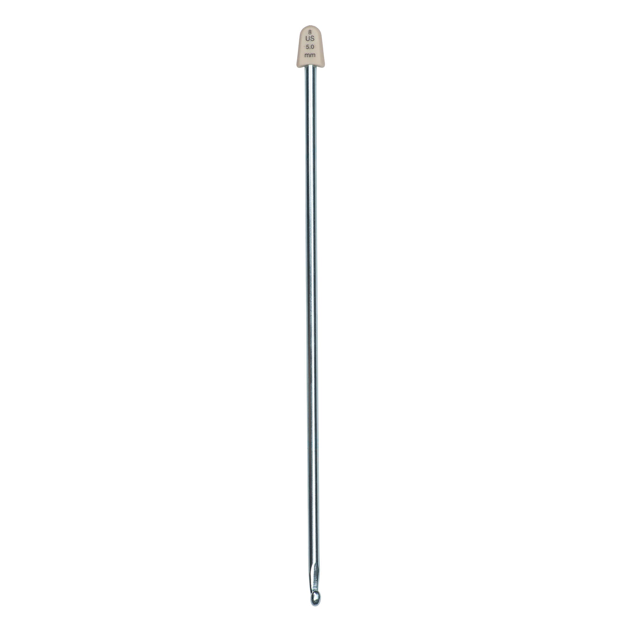 Silvalume 10" Afghan Crochet Hook