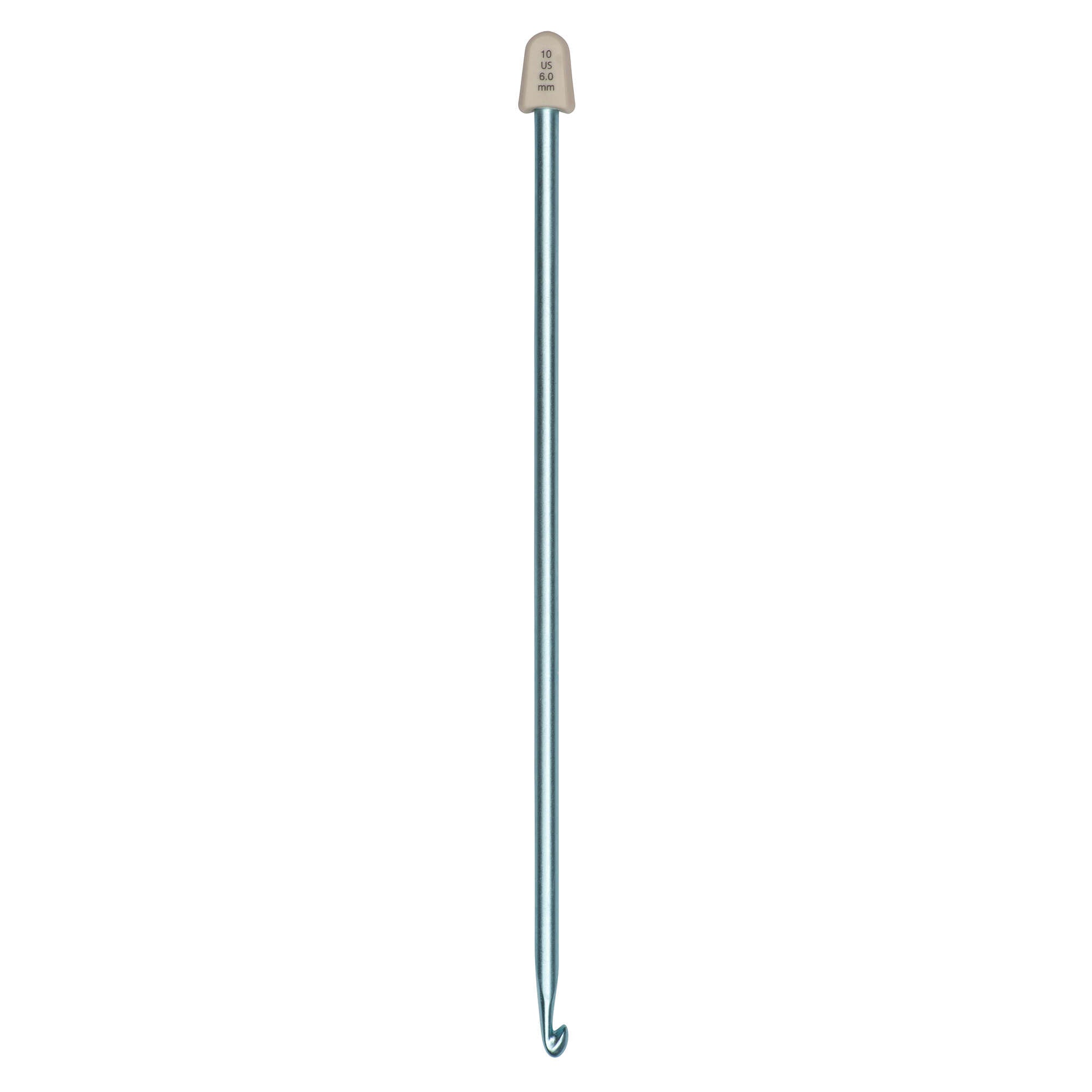 Silvalume 10" Afghan Crochet Hook