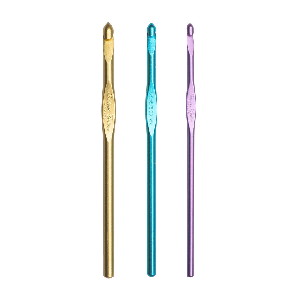 Silvalume Set of 3 Crochet Hooks
