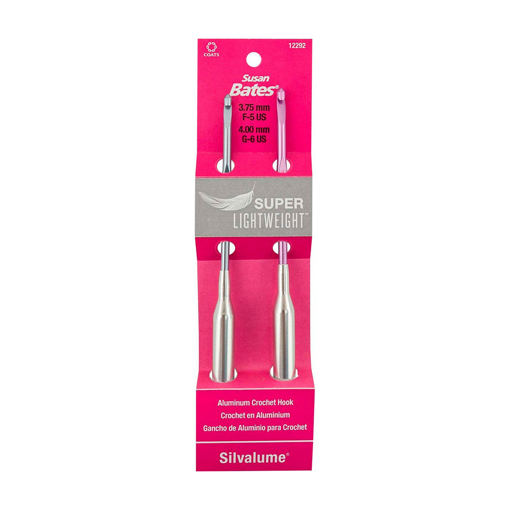 Silvalume Set of 2 Super Lightweight Crochet Hooks - Clearance Items