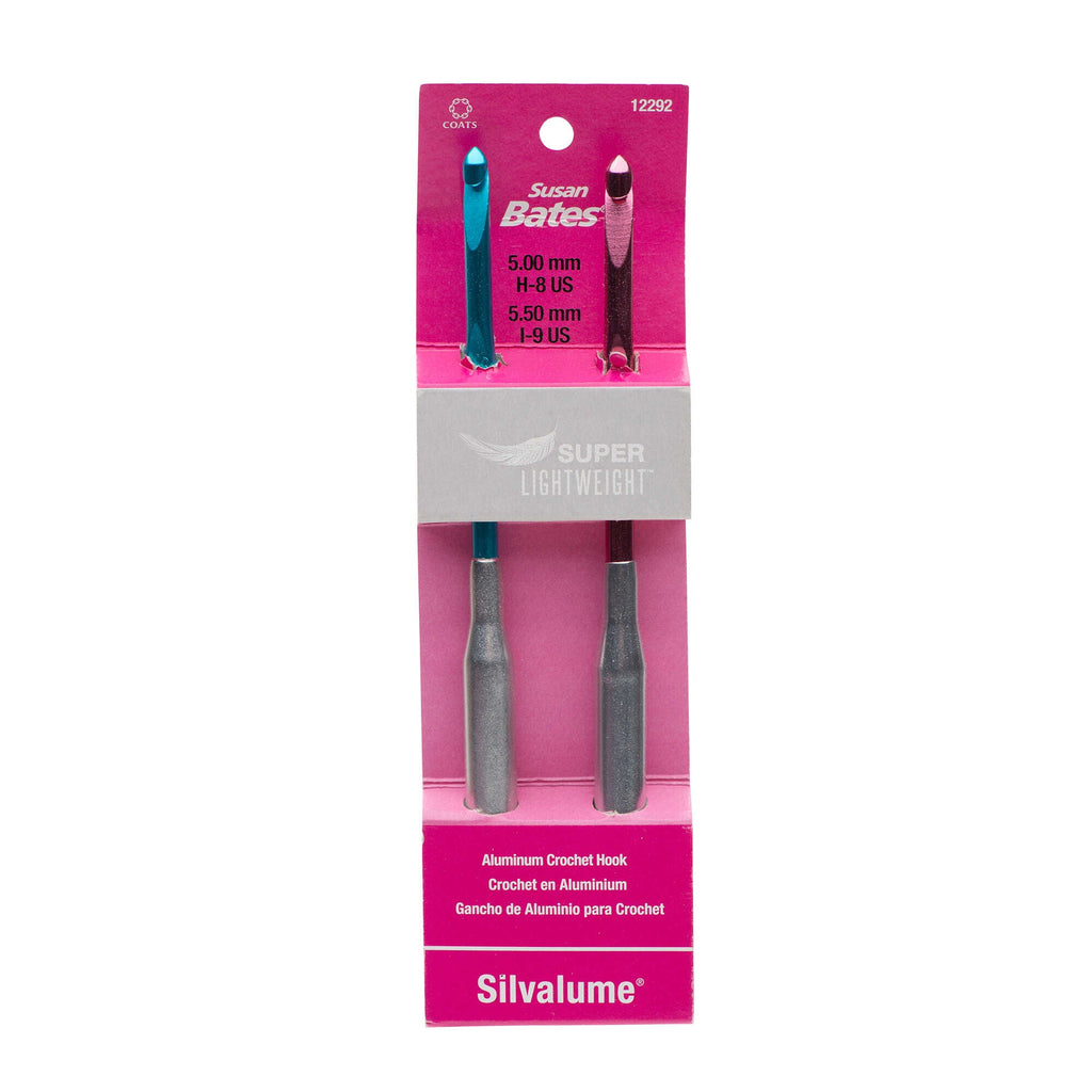 Silvalume Set of 2 Super Lightweight Crochet Hooks - Clearance Items
