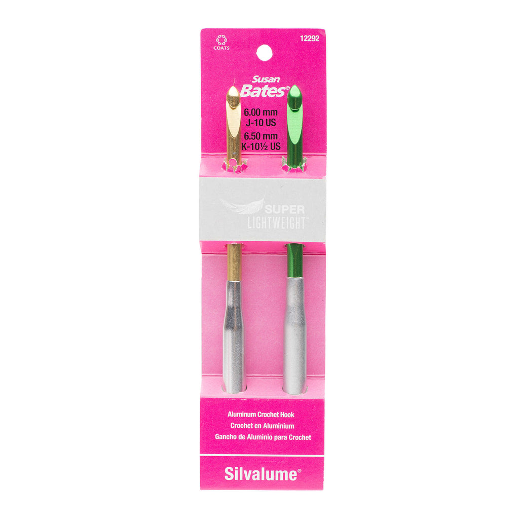 Silvalume Set of 2 Super Lightweight Crochet Hooks - Clearance Items