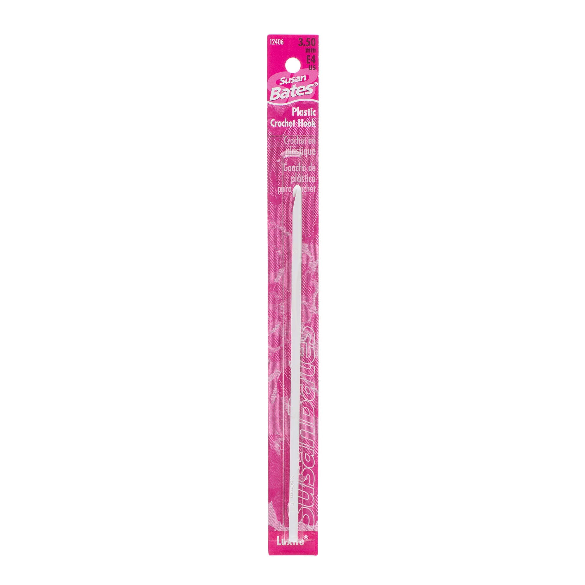 Luxite 5.5" Plastic Crochet Hook - Clearance Items