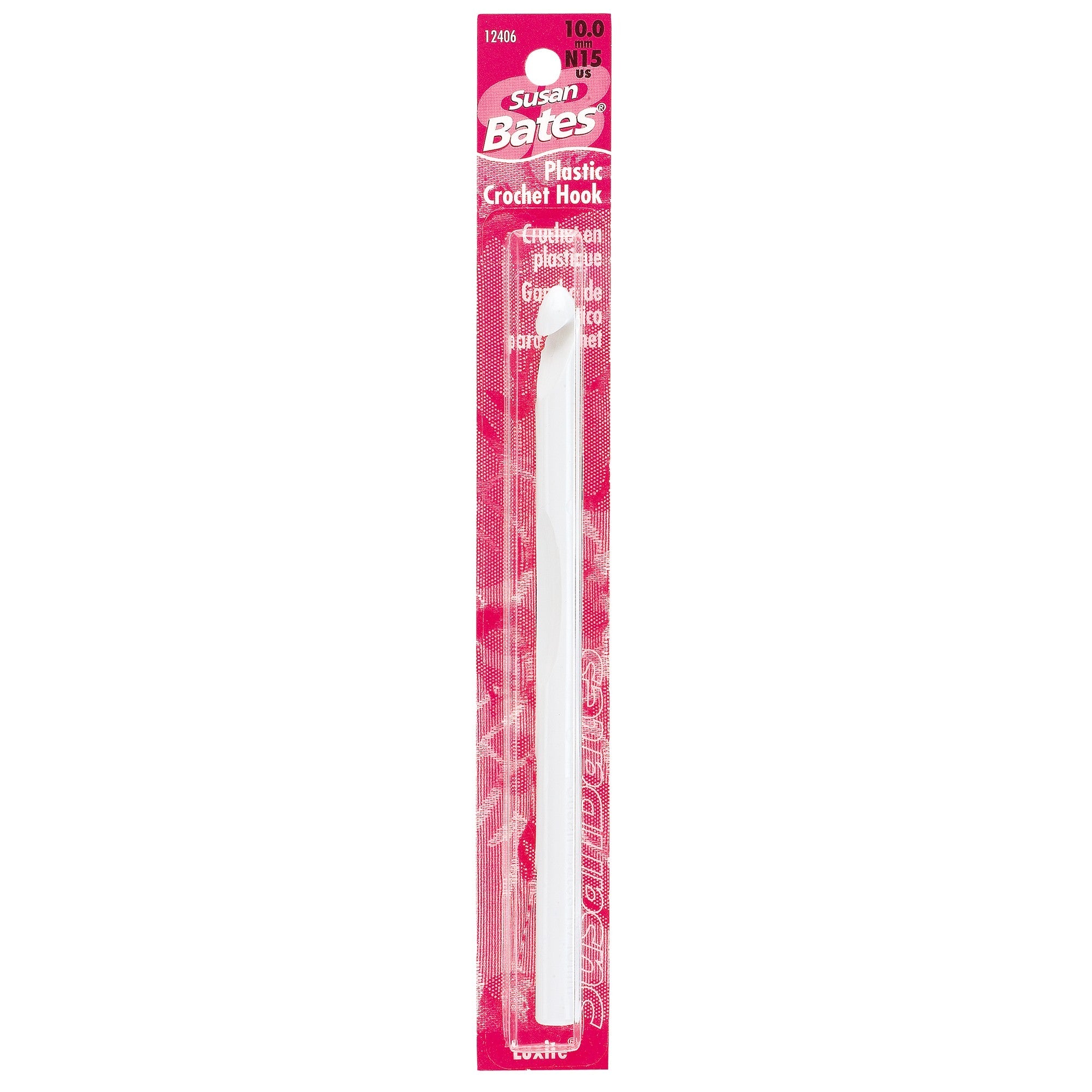 Luxite 5.5" Plastic Crochet Hook - Clearance Items