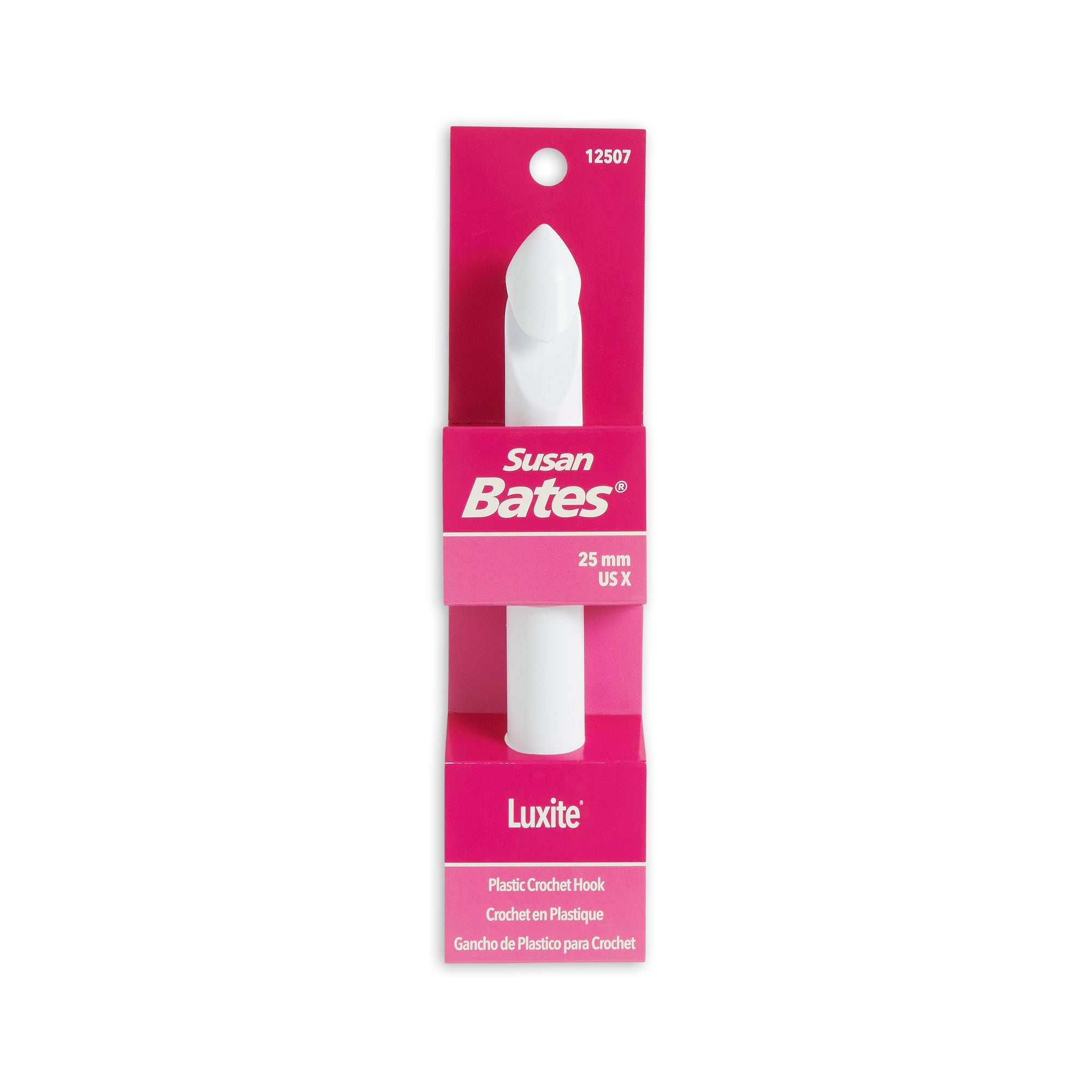 Luxite Plastic Crochet Hooks