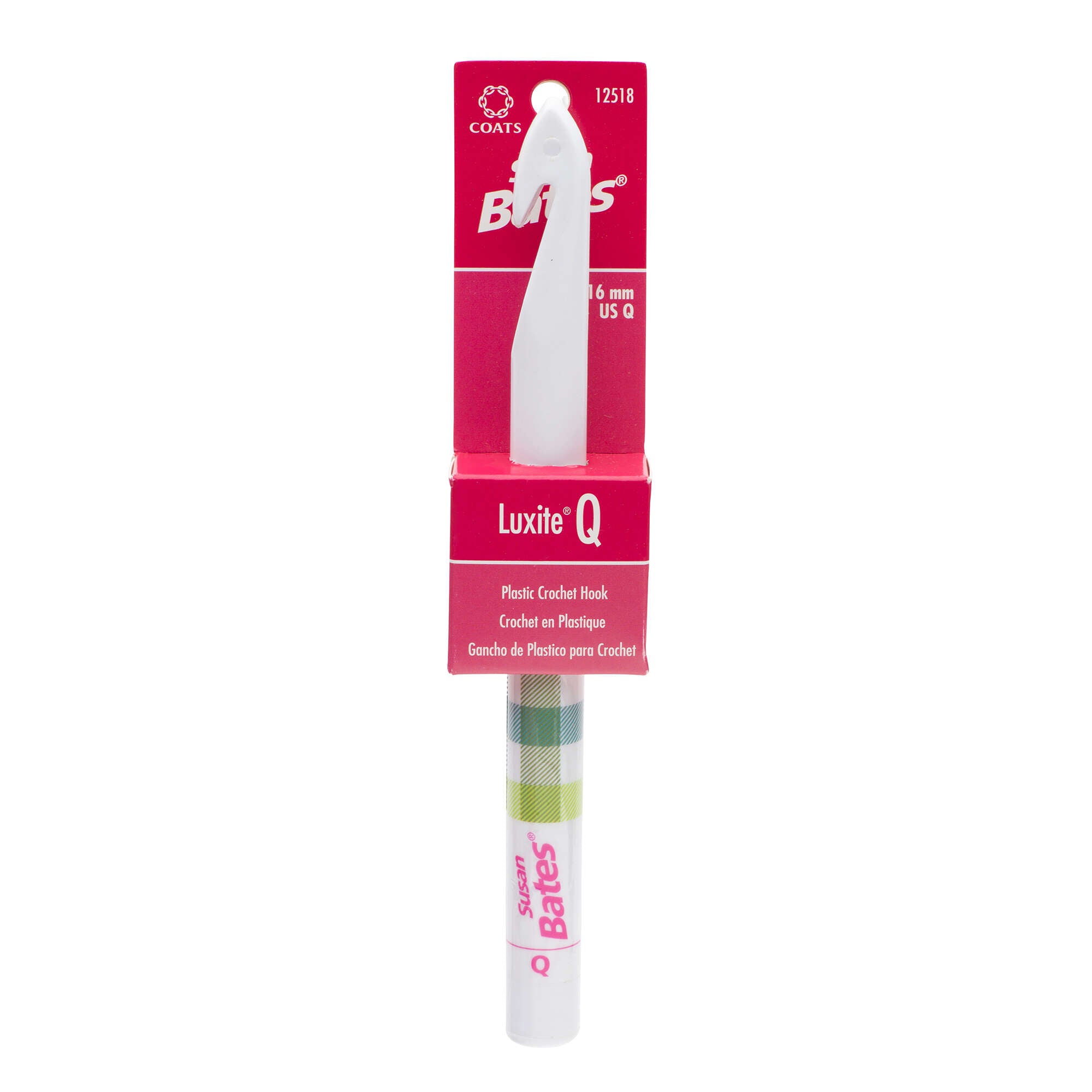 Luxite Plastic Crochet Hooks