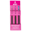 Soft Ergonomic Crochet Hook Set: Sizes F G H