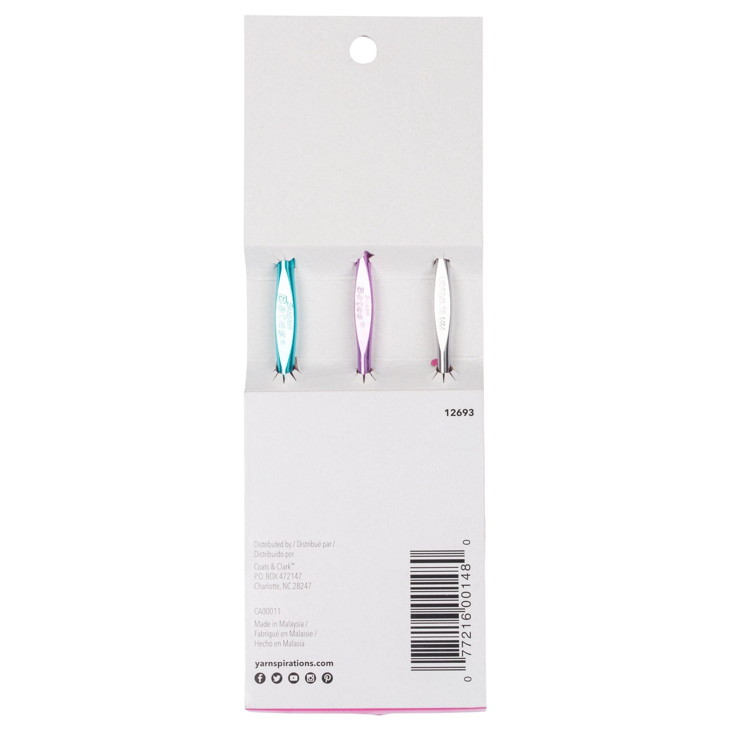 Soft Ergonomic Crochet Hook Set: Sizes F G H