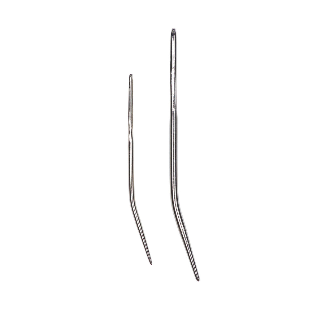 2 Pack Steel Bent Tip Yarn Needles - Clearance Items