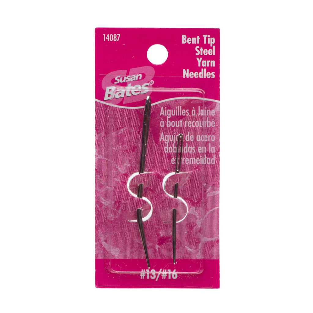 2 Pack Steel Bent Tip Yarn Needles - Clearance Items