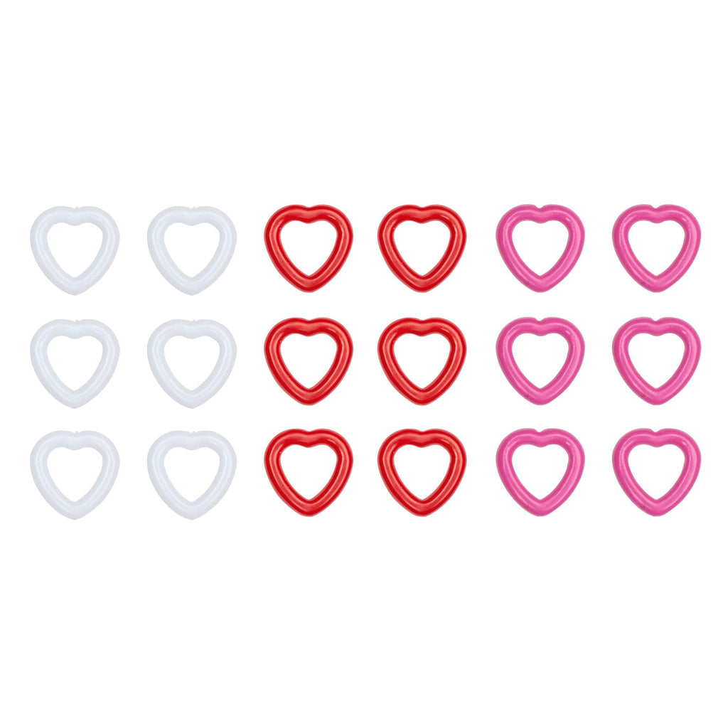 Heart Shaped Stitch Markers - Clearance Items