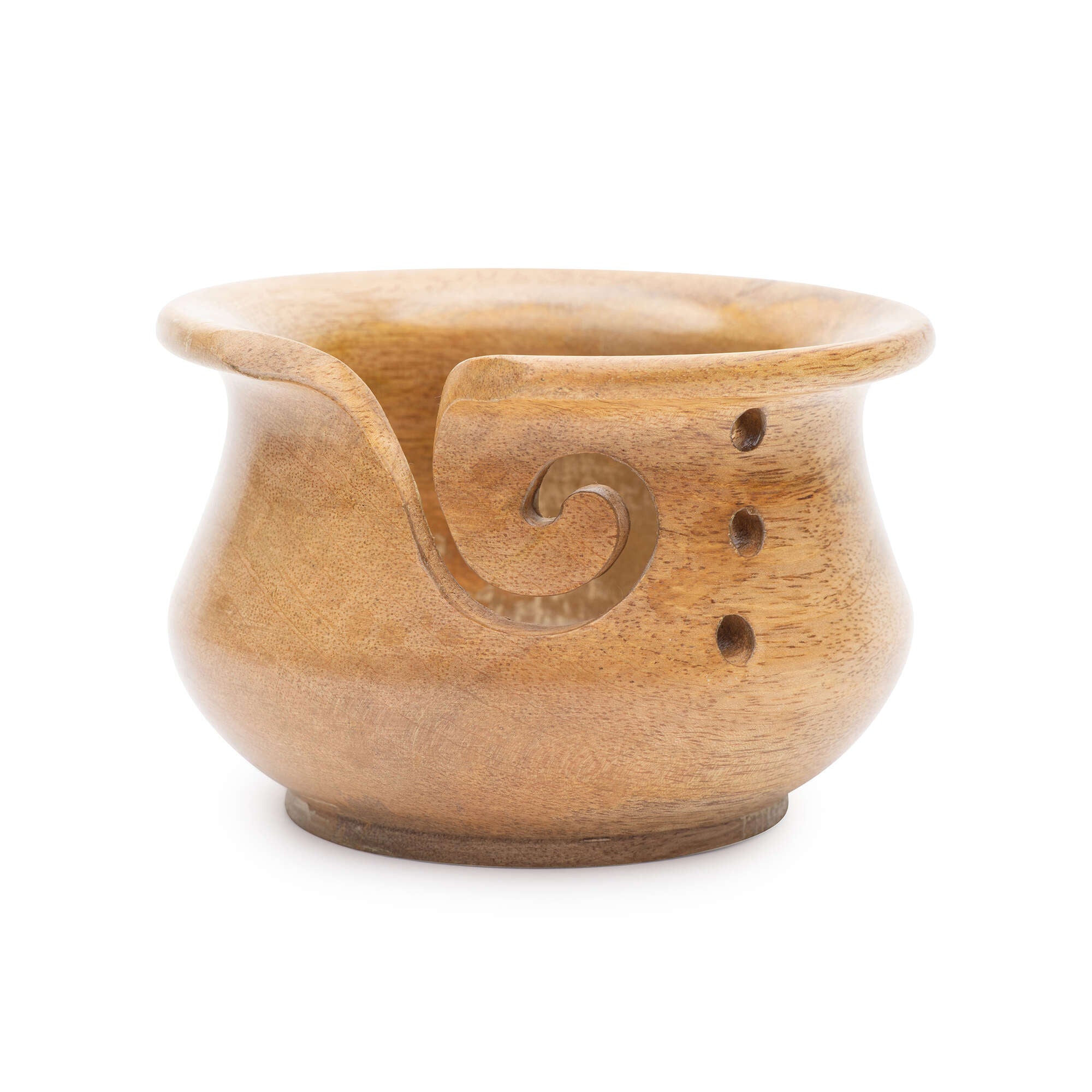 Wood Yarn Bowl - Clearance Item