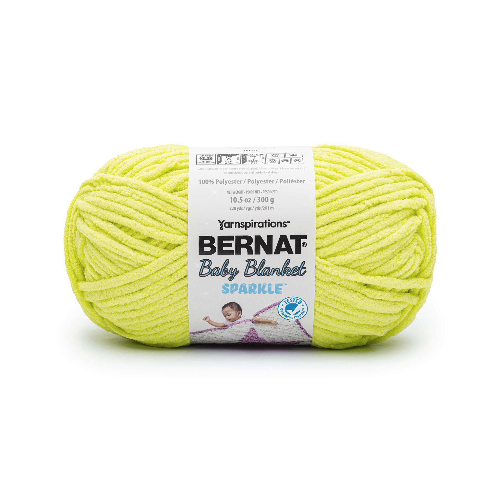 Baby Blanket Sparkle Yarn
