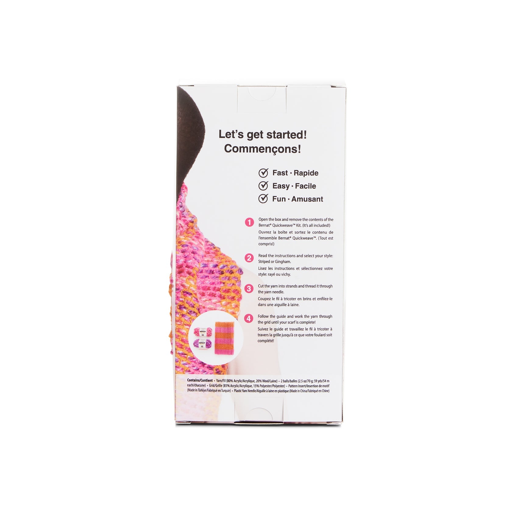 Quickweave Scarf Weaving Kit
