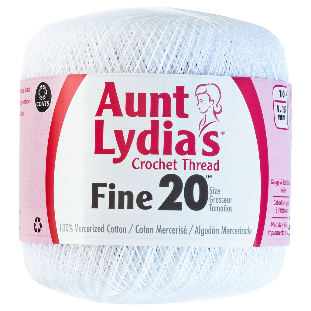 Fine Crochet Thread Size 20