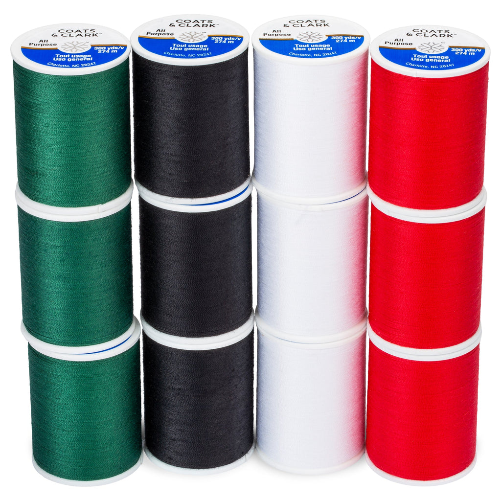 All Purpose 12 Spool Assortment - Clearance Shades