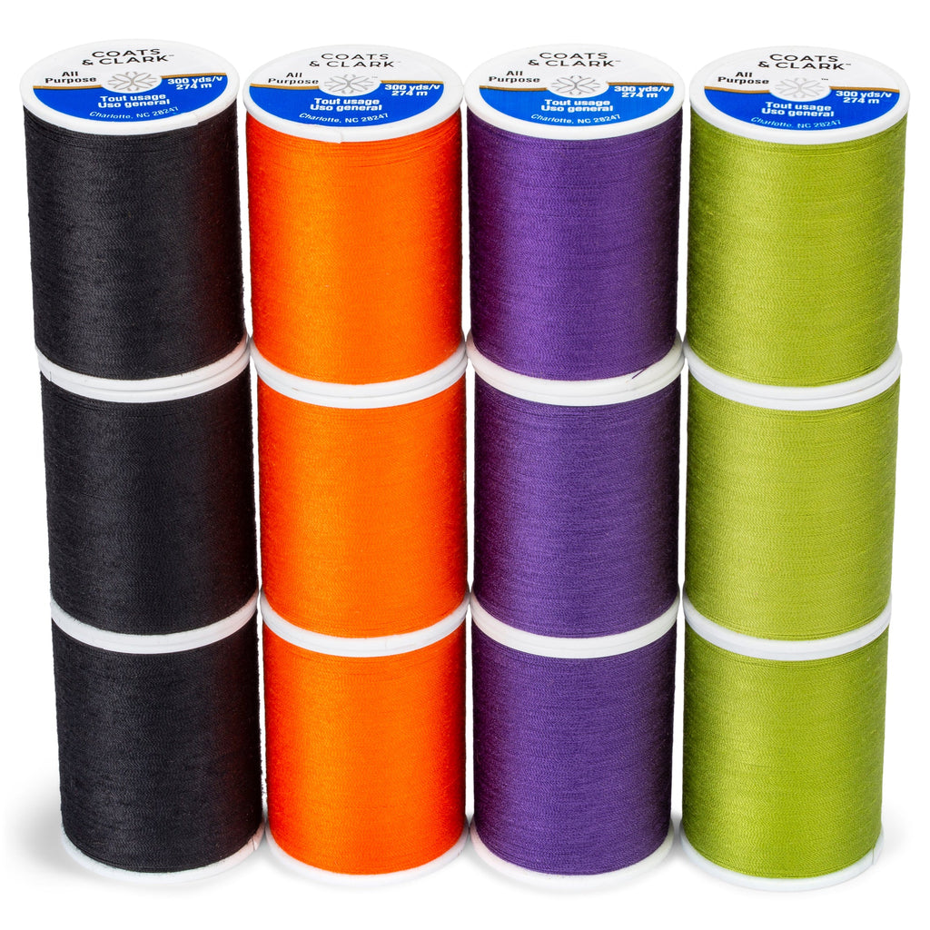 All Purpose 12 Spool Assortment - Clearance Shades
