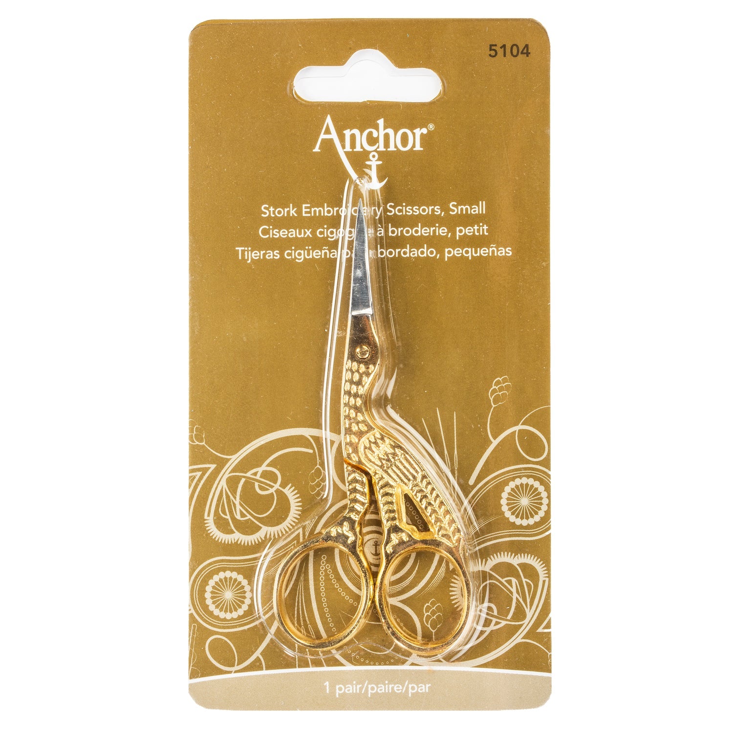 Stork Embroidery Scissors Small