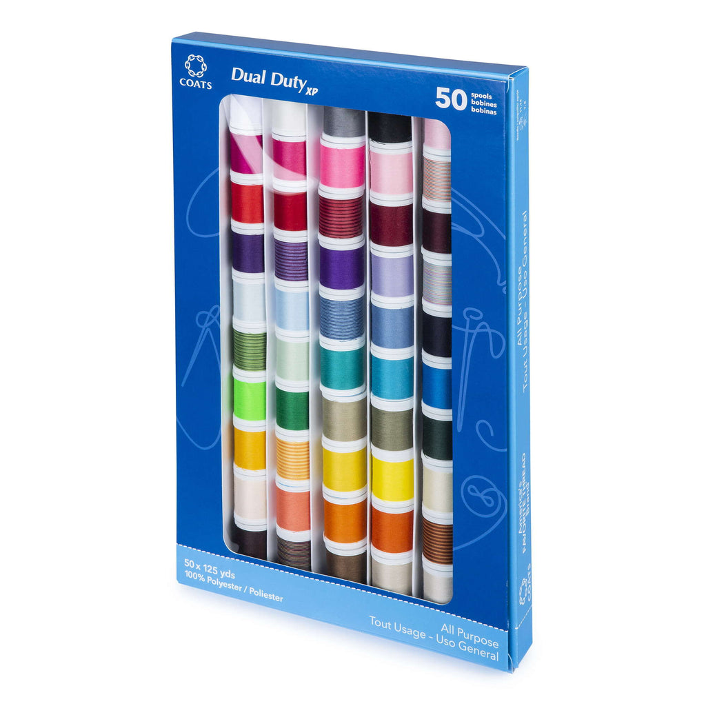 Dual Duty XP General Purpose Sewing Thread Set 50 Spools