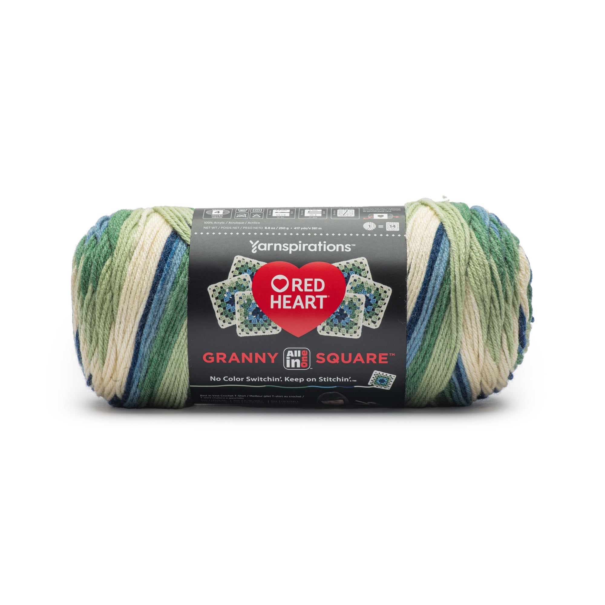 All In One Granny Square Yarn