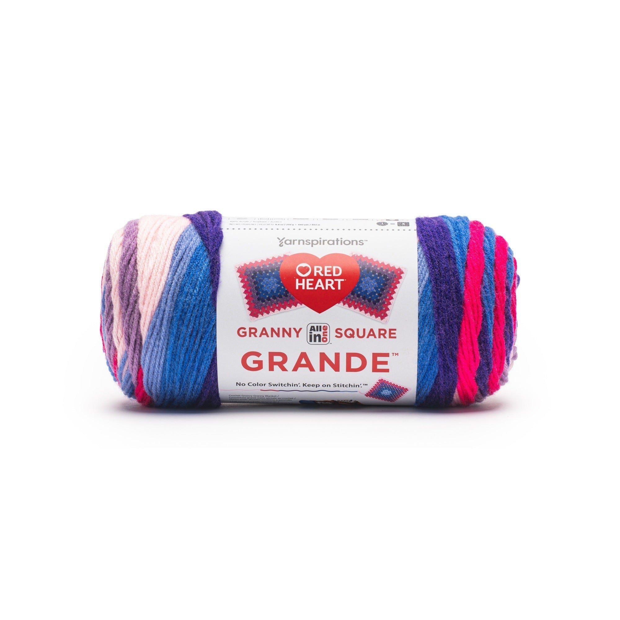 All In One Granny Square Grande Yarn